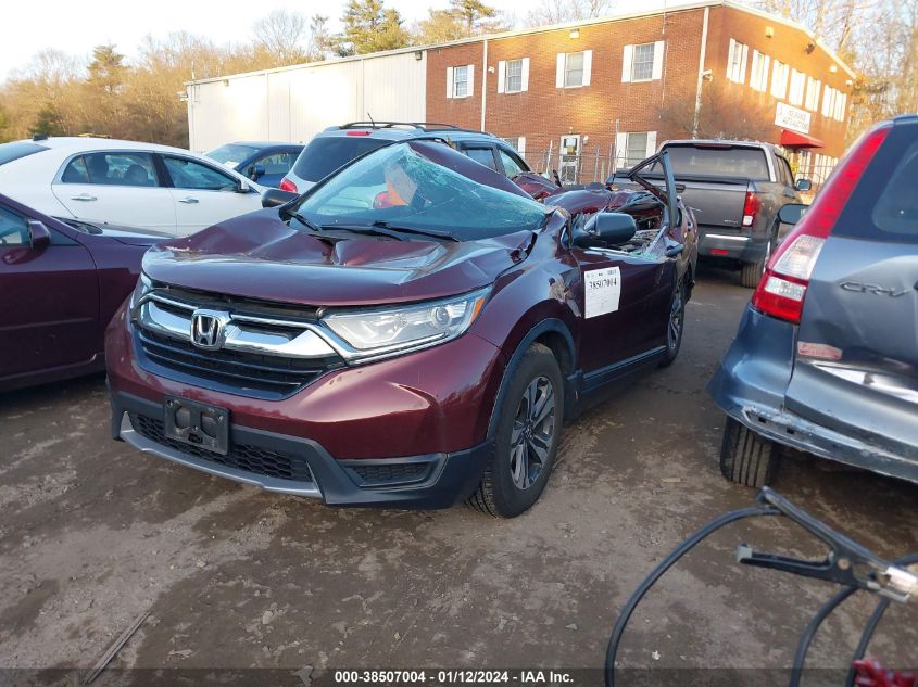 2019 HONDA CR-V LX - 2HKRW6H36KH219882