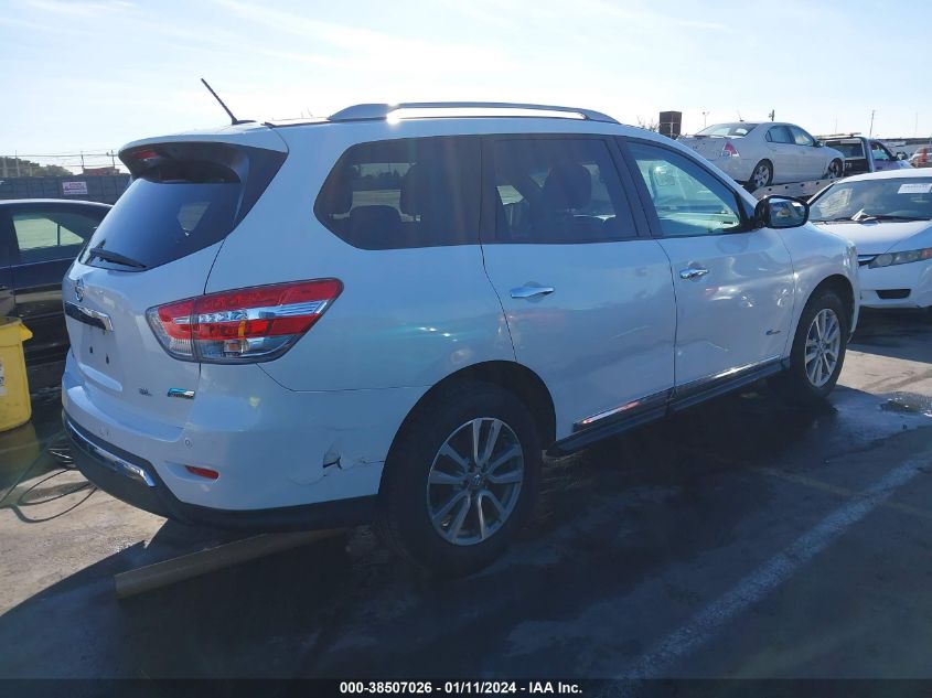 2014 NISSAN PATHFINDER HYBRID SL 5N1CR2MN5EC652263