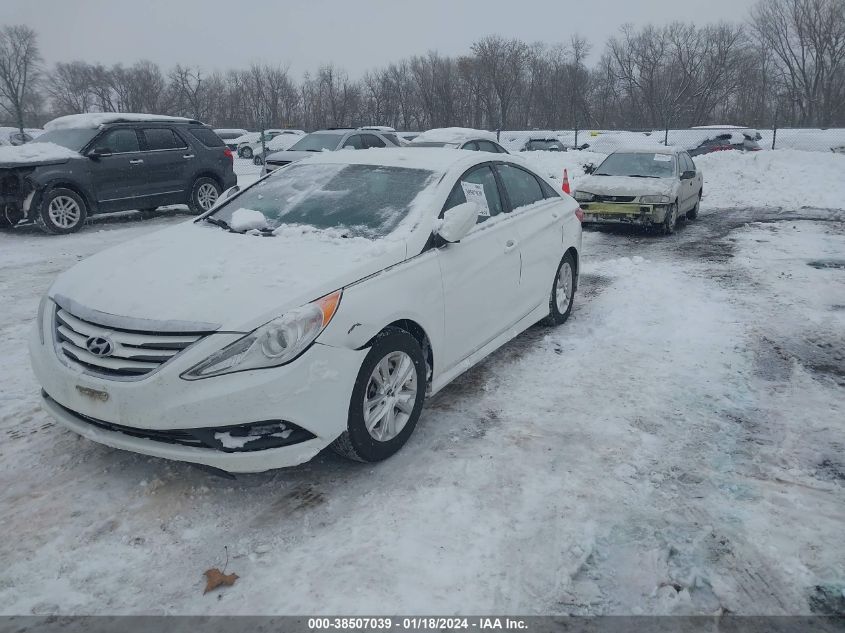 2014 HYUNDAI SONATA GLS - 5NPEB4AC8EH930657