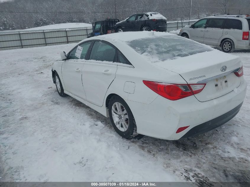 2014 HYUNDAI SONATA GLS - 5NPEB4AC8EH930657