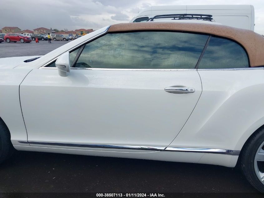 2014 BENTLEY CONTINENTAL GTC V8 - SCBGT3ZA7EC087519