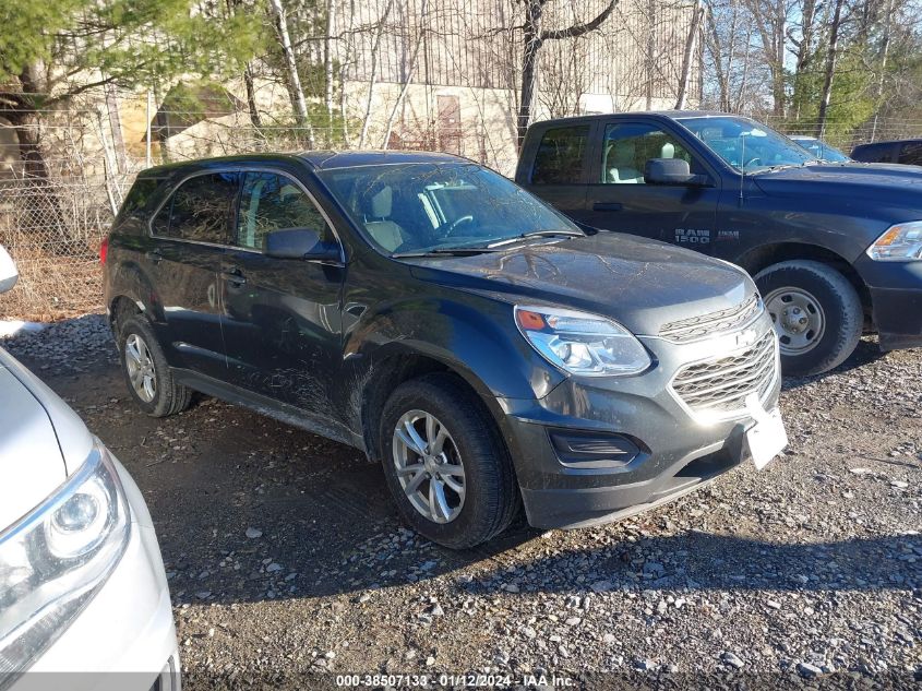 2017 CHEVROLET EQUINOX LS - 2GNFLEEK4H6322725