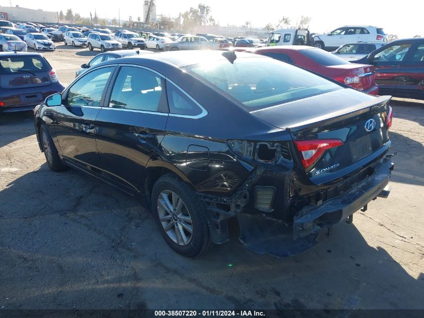 2017 HYUNDAI SONATA SE - 5NPE24AF8HH471595