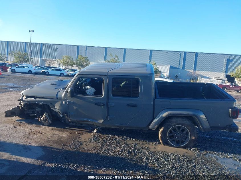 2022 JEEP GLADIATOR OVERLAND - 1C6JJTFM8NL107548