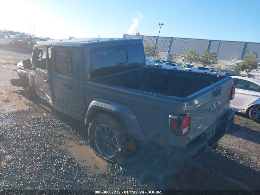 2022 JEEP GLADIATOR OVERLAND - 1C6JJTFM8NL107548