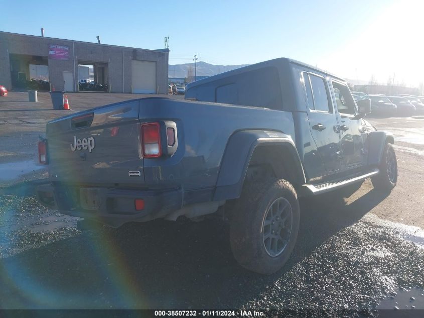2022 JEEP GLADIATOR OVERLAND - 1C6JJTFM8NL107548