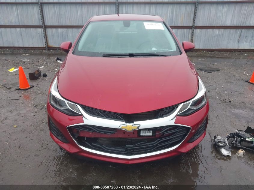 2019 CHEVROLET CRUZE LT - 1G1BE5SM1K7140228