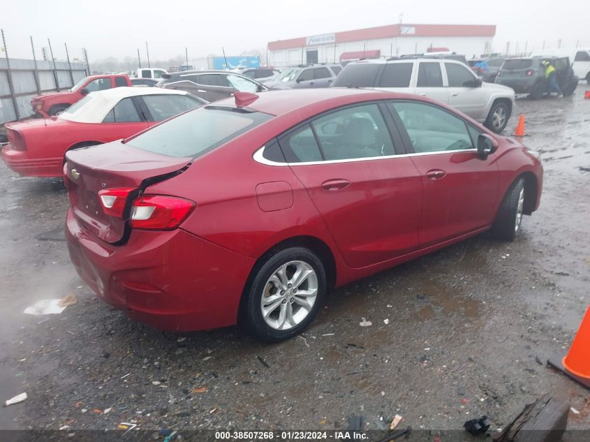 2019 CHEVROLET CRUZE LT - 1G1BE5SM1K7140228