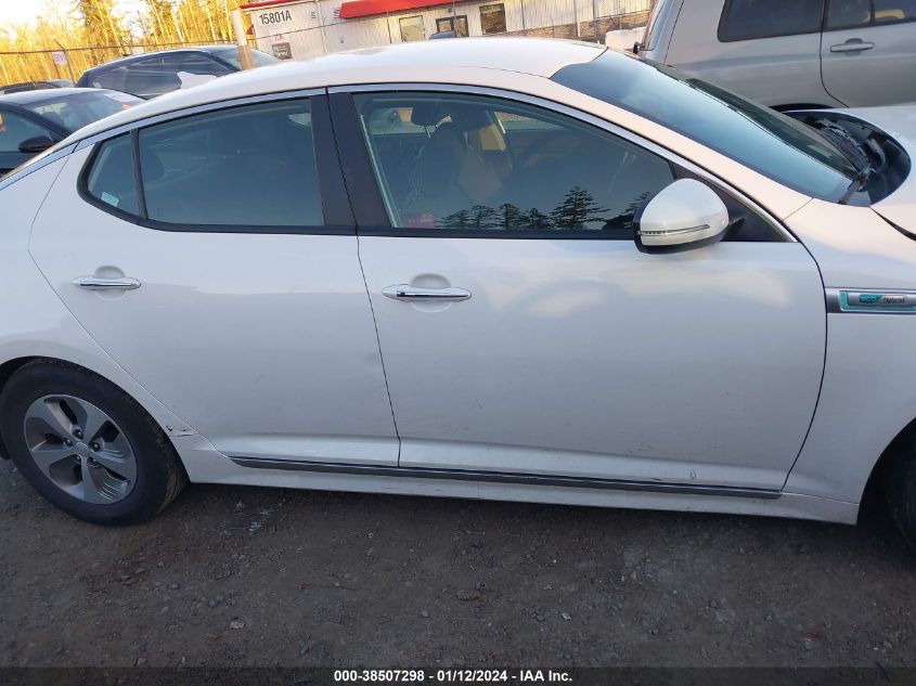 2015 KIA OPTIMA HYBRID - KNAGM4AD5F5082022