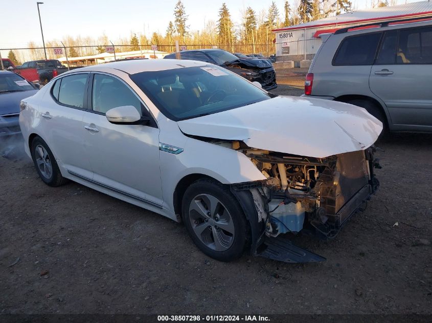 2015 KIA OPTIMA HYBRID - KNAGM4AD5F5082022