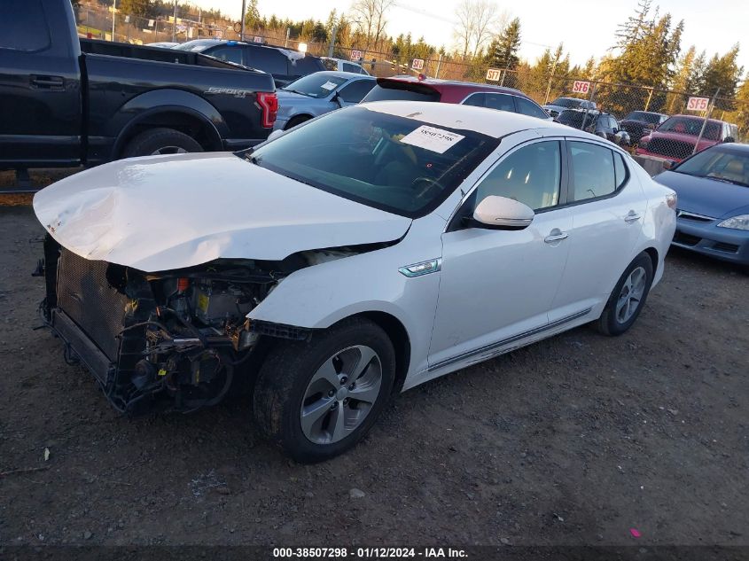 2015 KIA OPTIMA HYBRID - KNAGM4AD5F5082022