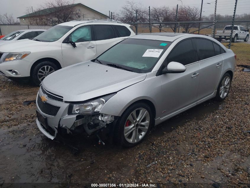 2013 CHEVROLET CRUZE LTZ - 1G1PG5SB6D7129517