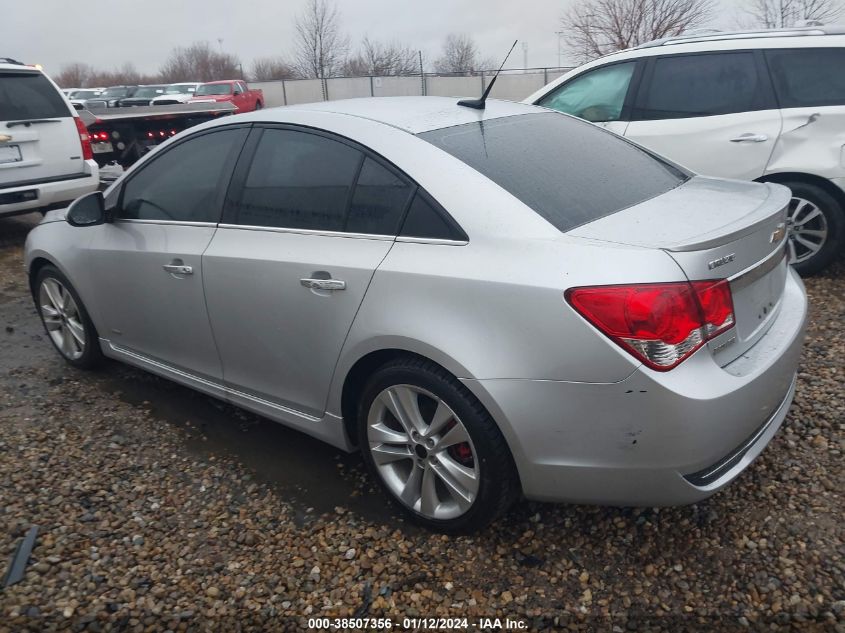 2013 CHEVROLET CRUZE LTZ - 1G1PG5SB6D7129517