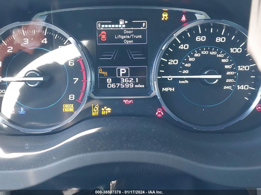 2018 SUBARU FORESTER 2.5I PREMIUM - JF2SJAGC9JH455171