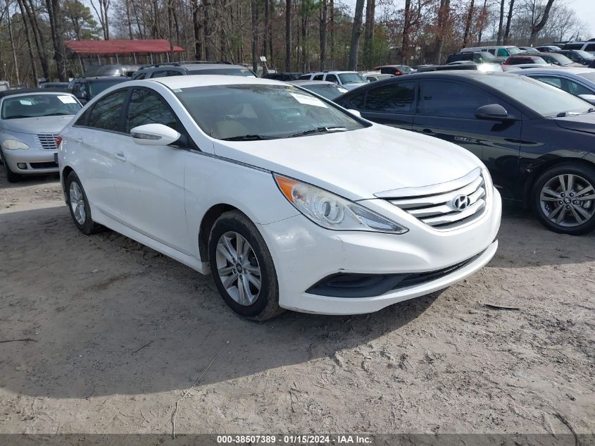 2014 HYUNDAI SONATA GLS - 5NPEB4AC4EH922233