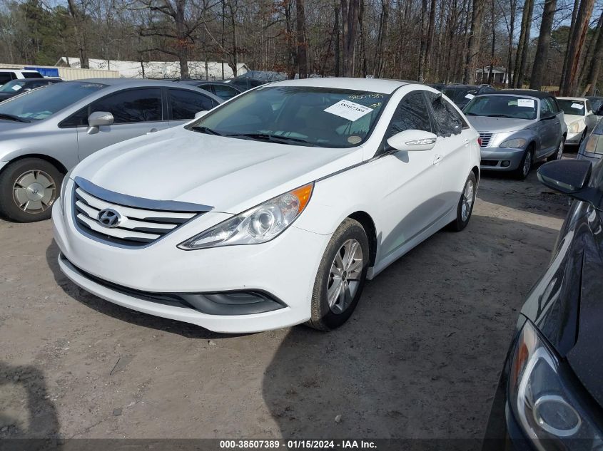 2014 HYUNDAI SONATA GLS - 5NPEB4AC4EH922233