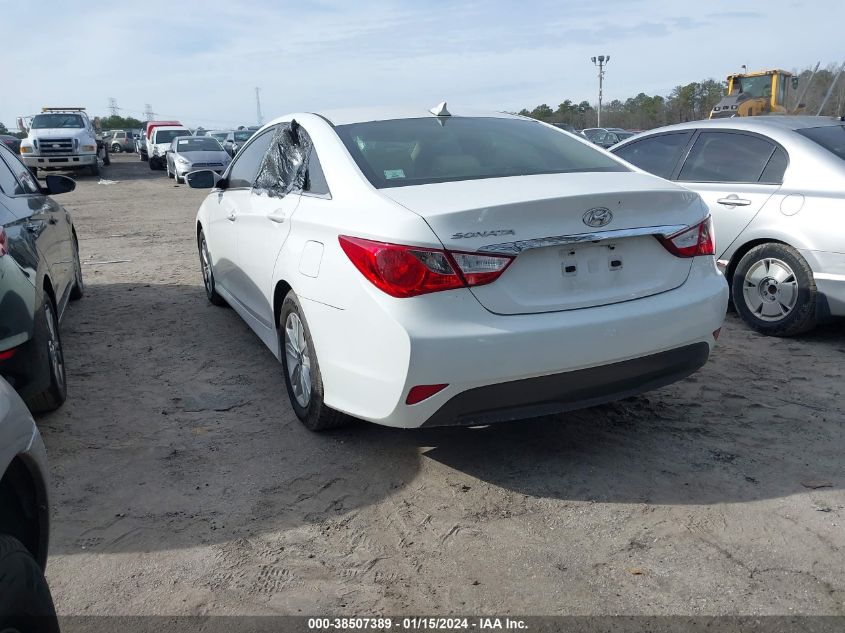 2014 HYUNDAI SONATA GLS - 5NPEB4AC4EH922233