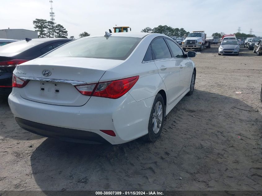 2014 HYUNDAI SONATA GLS - 5NPEB4AC4EH922233