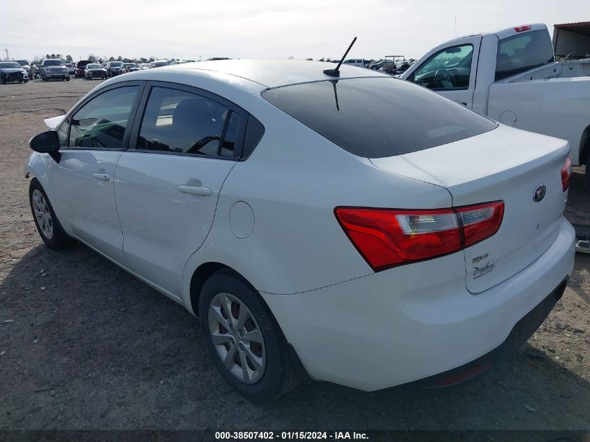 2014 KIA RIO LX - KNADM4A30E6372347