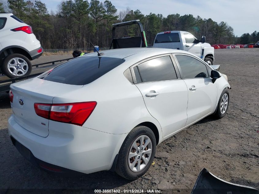2014 KIA RIO LX - KNADM4A30E6372347