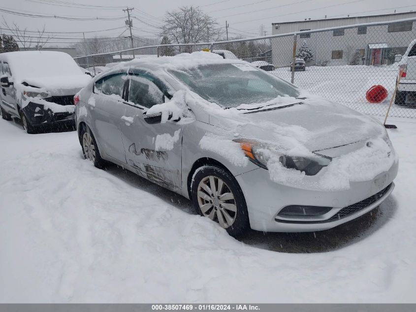 2014 KIA FORTE LX - KNAFX4A66E5225448