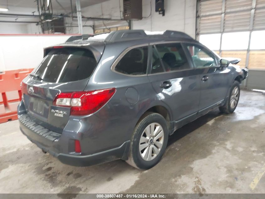 2017 SUBARU OUTBACK 2.5I PREMIUM - 4S4BSACC5H3238611