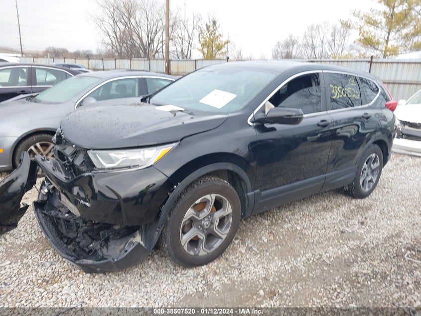 VIN 7FARW2H57JE084388 2018 HONDA CR-V EX