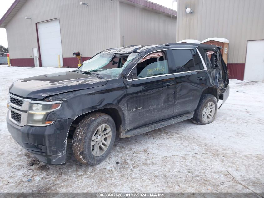 2015 CHEVROLET TAHOE K1500 LT - 1GNSKBKC3FR579454