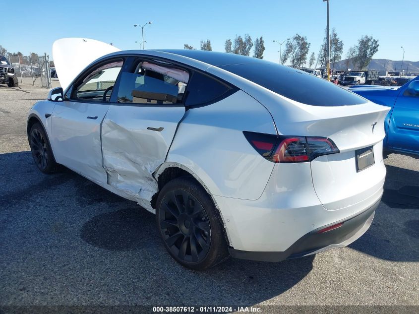 2022 TESLA MODEL Y LONG RANGE DUAL MOTOR ALL-WHEEL DRIVE - 7SAYGDEE0NA020719