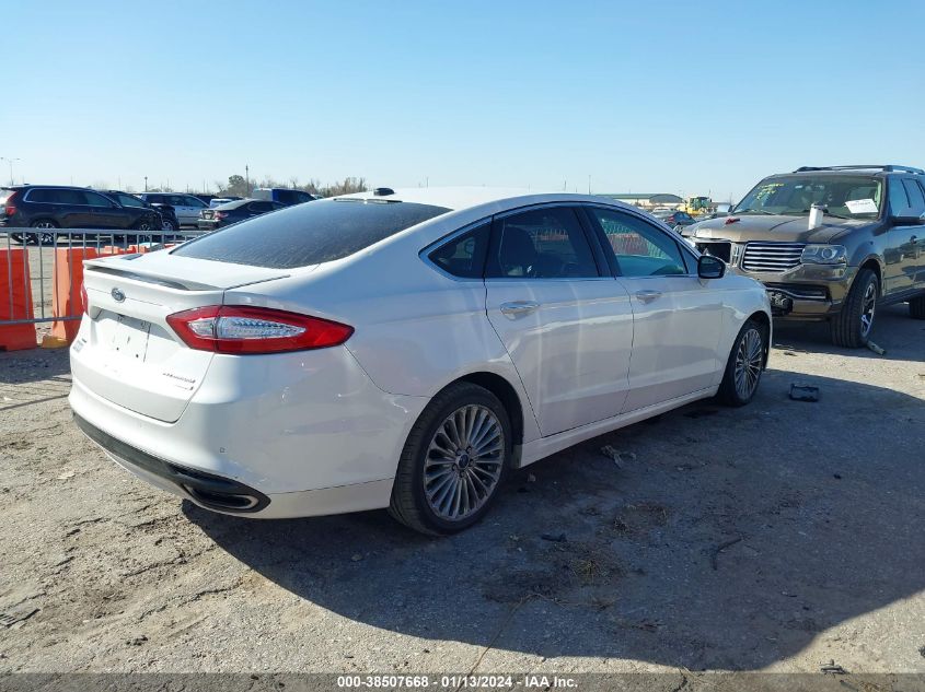 2016 FORD FUSION TITANIUM - 3FA6P0K94GR369414