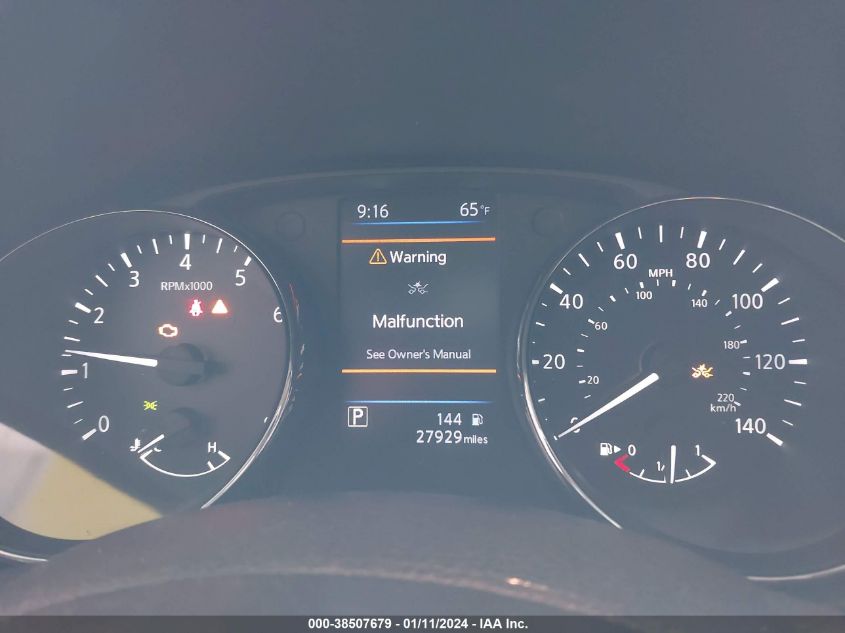 2020 NISSAN ROGUE S/SL/SV - 5N1AT2MTXLC741458