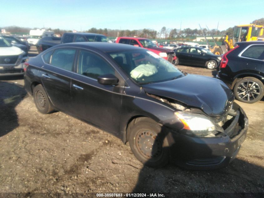 2014 NISSAN SENTRA S/SV/SR/SL - 3N1AB7AP1EY321631