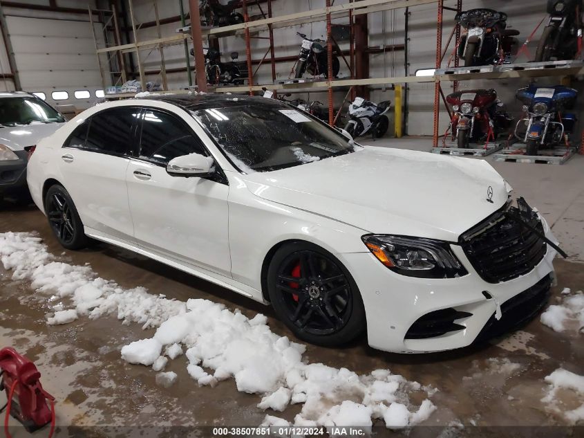 Lot #2539237734 2018 MERCEDES-BENZ S 560 salvage car