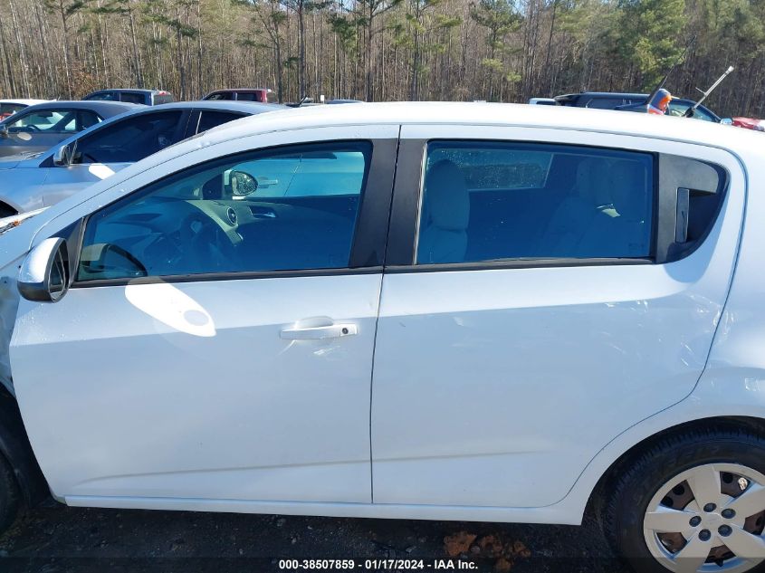 2014 CHEVROLET SONIC LS AUTO - 1G1JA6SG2E4166981