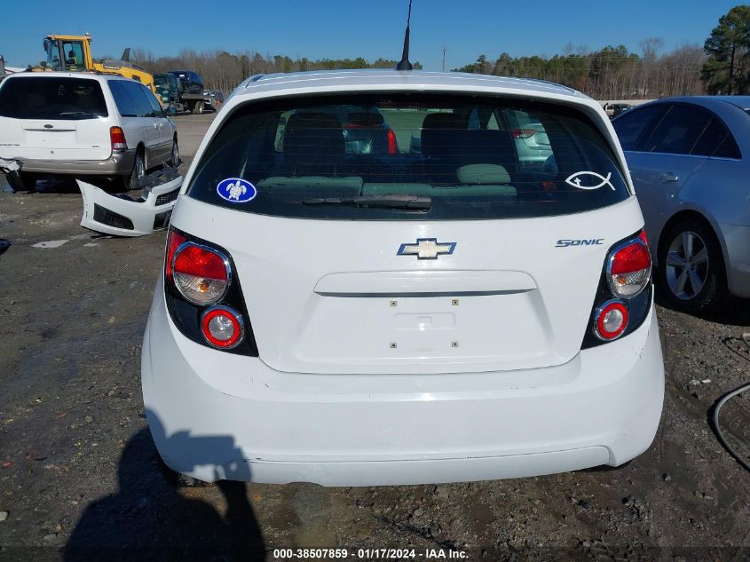 2014 CHEVROLET SONIC LS AUTO - 1G1JA6SG2E4166981