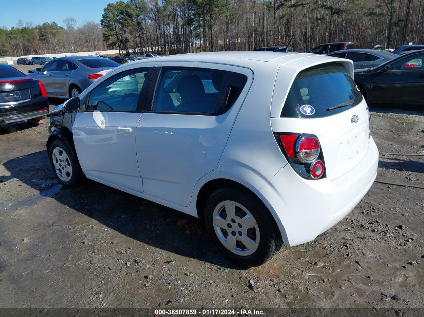 2014 CHEVROLET SONIC LS AUTO - 1G1JA6SG2E4166981