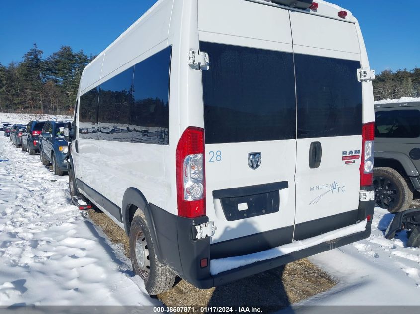 2022 RAM PROMASTER 2500 2500 HIGH 3C6LRVPG9NE141030