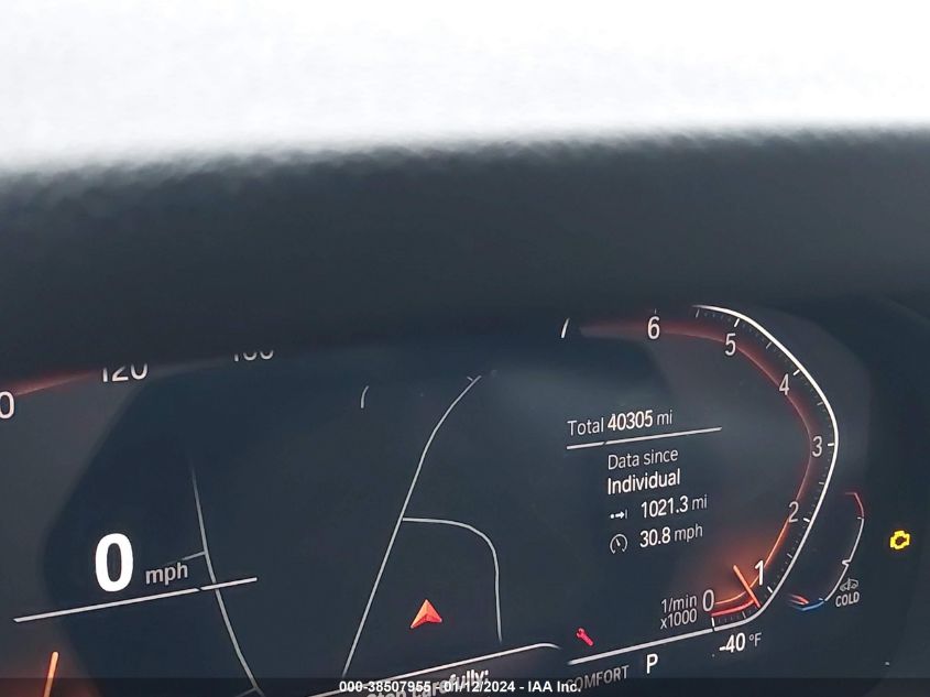 2021 BMW X3 SDRIVE30I - 5UXTY3C05M9E03588
