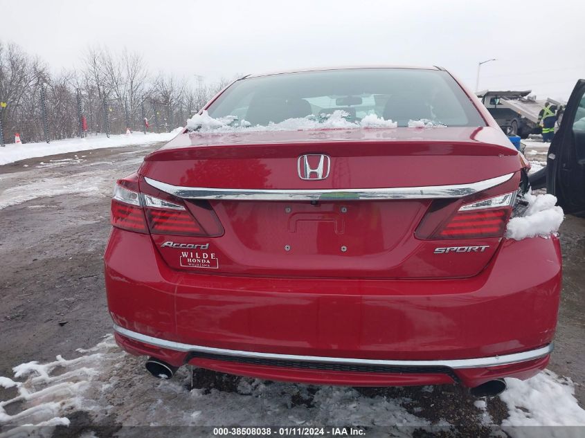 1HGCR2F5XHA165563 | 2017 HONDA ACCORD