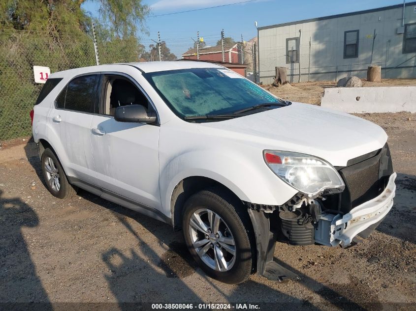 2013 CHEVROLET EQUINOX LS - 2GNALBEK3D6216530