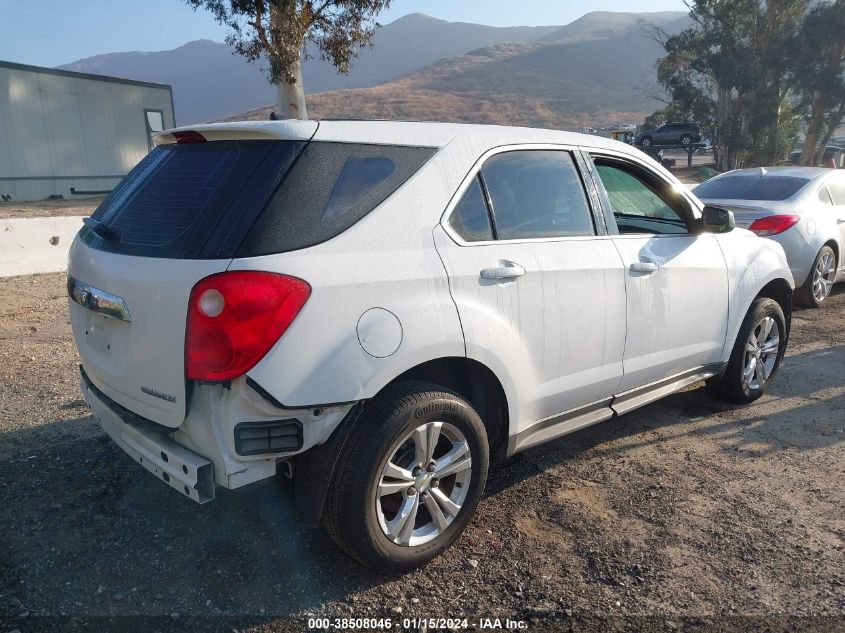 2013 CHEVROLET EQUINOX LS - 2GNALBEK3D6216530