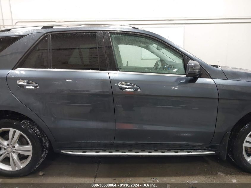 2013 MERCEDES-BENZ ML 350 BLUETEC 4MATIC - 4JGDA2EB1DA223552