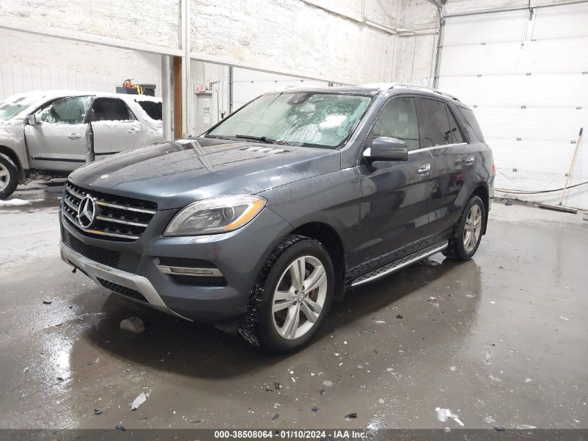 2013 MERCEDES-BENZ ML 350 BLUETEC 4MATIC - 4JGDA2EB1DA223552