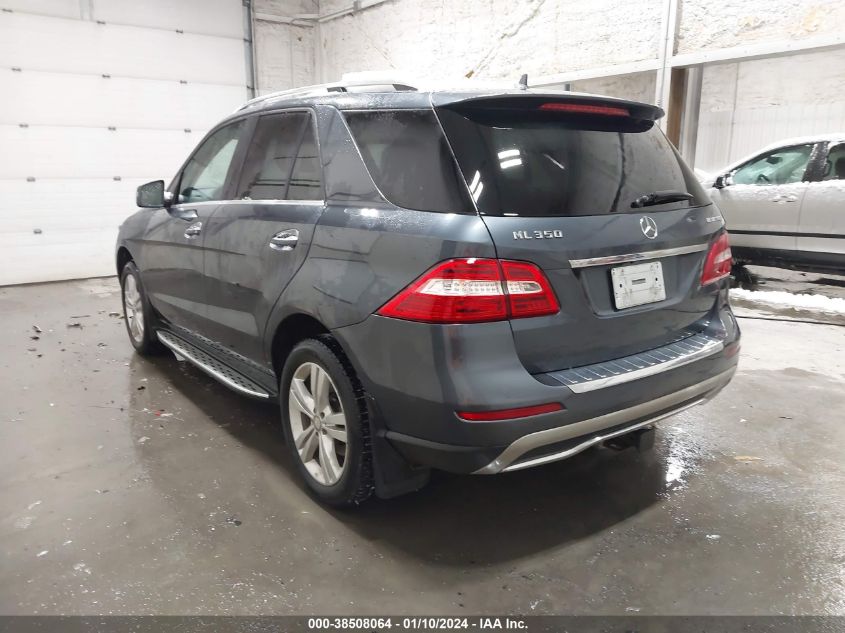 2013 MERCEDES-BENZ ML 350 BLUETEC 4MATIC - 4JGDA2EB1DA223552