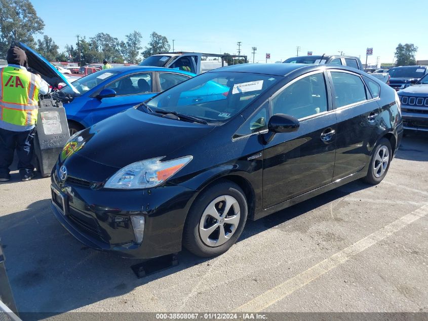 2015 TOYOTA PRIUS - JTDKN3DU5F1880852