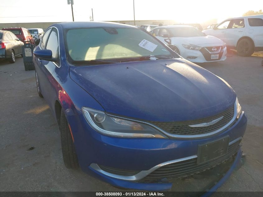2016 CHRYSLER 200 LIMITED PLATINUM - 1C3CCCAB2GN178144