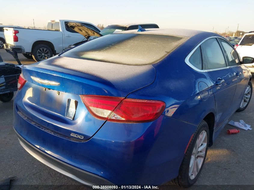 2016 CHRYSLER 200 LIMITED PLATINUM - 1C3CCCAB2GN178144