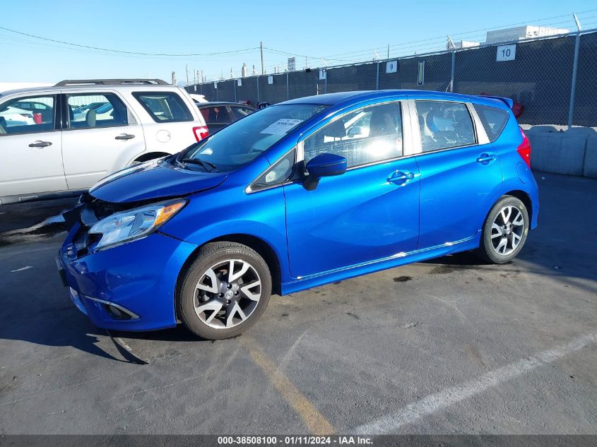 2016 NISSAN VERSA NOTE S/S PLUS/SV/SL/SR - 3N1CE2CPXGL365806