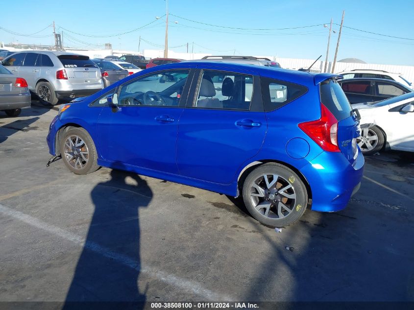 2016 NISSAN VERSA NOTE S/S PLUS/SV/SL/SR - 3N1CE2CPXGL365806