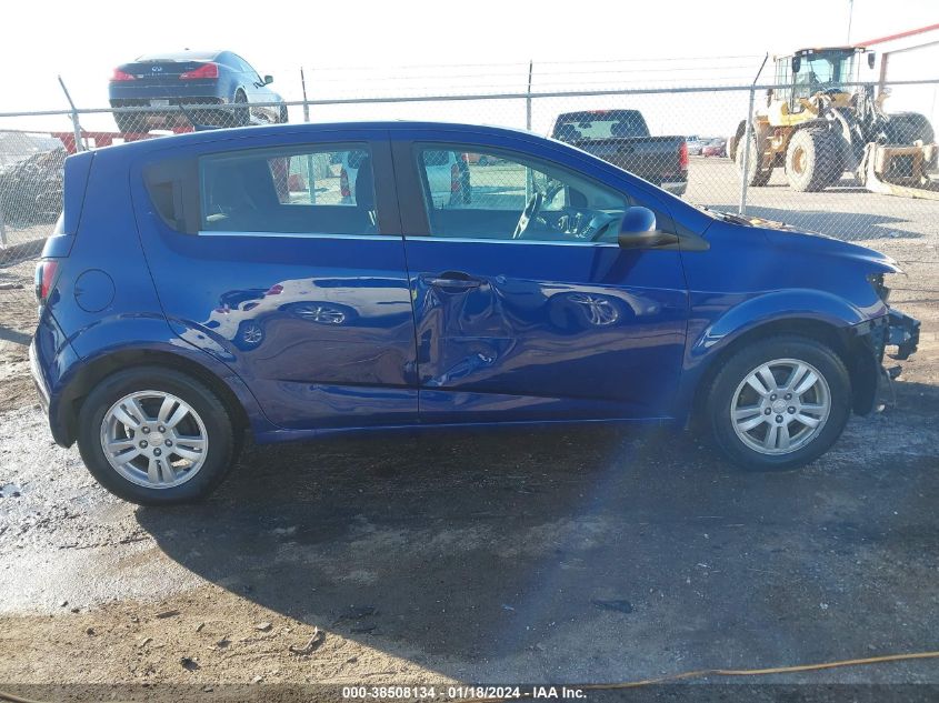 2014 CHEVROLET SONIC LT AUTO - 1G1JC6SB3E4106965